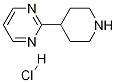 2-(哌啶-4-基)嘧啶盐酸盐 结构式