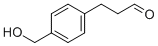 3-(4-HYDROXYMETHYL-PHENYL)-PROPIONALDEHYDE 结构式