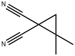2,2-Dimethyl-1,1-cyclopropanedicarbonitrile 结构式