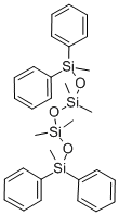 1,3,3,5,5,7-六甲基-1,1,7,7-四苯基四硅氧烷 结构式