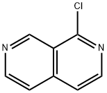 1-氯-2,7-萘啶 结构式