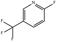 2-氟-5-三氟甲基吡啶 结构式