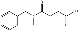 4-(苄基-甲基-氨基)-4-氧代-丁酸 结构式