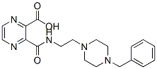 3-({[2-(4-BENZYLPIPERAZINO)ETHYL]AMINO}CARBONYL)-2-PYRAZINECARBOXYLIC ACID 结构式