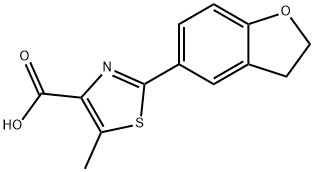 2-(2,3-DIHYDRO-1-BENZOFURAN-5-YL)-4-METHYL-1,3-THIAZOLE-5-CARBOXYLIC ACID