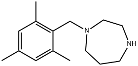 1-(苯基甲基)-1,4-二氮杂卓 结构式