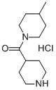 4-甲基哌啶(4-哌啶基)甲酮盐酸盐 结构式