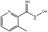 3-甲基吡啶-2-酰胺肟 结构式