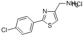 (2-(4-Chlorophenyl)thiazol-4-yl)methanaminehydrochloride