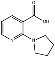 2-(1-吡啶基)烟酸 结构式