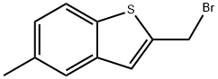 2-(BROMOMETHYL)-5-METHYL-1-BENZOTHIOPHENE 结构式