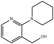 2-哌啶基吡啶-3-甲醇 结构式