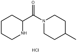 (4-Methylpiperidin-1-yl)(piperidin-2-yl)methanonehydrochloride