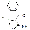 Methanone, (2-amino-5-ethyl-1-cyclopenten-1-yl)phenyl- (9CI) 结构式