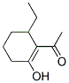 Ethanone, 1-(6-ethyl-2-hydroxy-1-cyclohexen-1-yl)- (9CI) 结构式