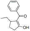 Methanone, (5-ethyl-2-hydroxy-1-cyclopenten-1-yl)phenyl- (9CI) 结构式