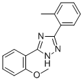 5-(2-Methoxyphenyl)-3-(o-tolyl)-1H-1,2,4-triazole 结构式