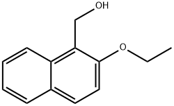 (2-乙氧基萘-1-基)甲醇 结构式