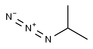 2-叠氮基丙烷 结构式