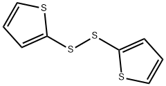 双(2-噻吩基)二硫醚 结构式