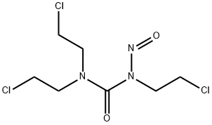 N-亚硝基三(2-氯乙基)碳酰二胺 结构式