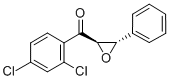 Methanone, (2,4-dichlorophenyl)[(2R,3S)-3-phenyloxiranyl]- 结构式