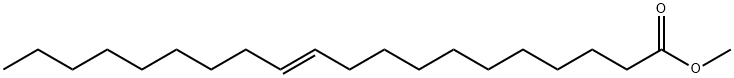 反-11-二十碳烯酸甲酯 结构式