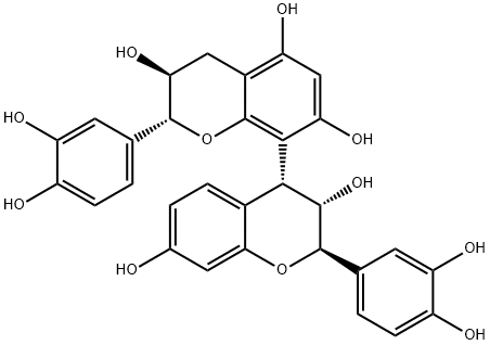 FISETINIDOL-(4A8)-CATECHIN 结构式