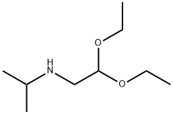 N-(2,2-二乙氧基乙基)丙-2-胺 结构式