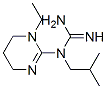 Guanidine, N-(1-ethyl-1,4,5,6-tetrahydro-2-pyrimidinyl)-N-(2-methylpropyl)- (9CI) 结构式