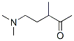 2-Pentanone, 5-(dimethylamino)-3-methyl- (9CI) 结构式