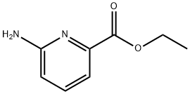 6-氨基吡啶-2-羧酸乙酯 结构式