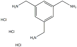1,3,5-Tris(Aminomethyl)benzene trihydrochloride 结构式
