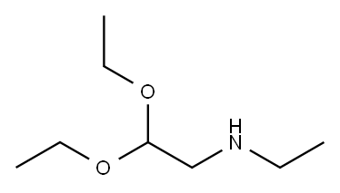 2,2-二乙氧基-N-乙基乙胺 结构式