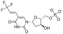 5-(3,3,3-trifluoro-1-propenyl)-2'-deoxyuridylate 结构式