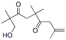 2,2,5,5,8-Pentamethyl-3,6-dioxa-8-nonen-1-ol 结构式
