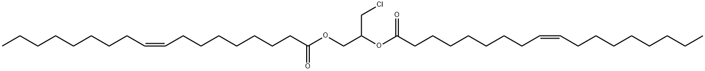 消旋-1,2-十八烷酰(2-羟乙基)三甲基氢氧化铵-3-氯-1,2-丙二醇 结构式