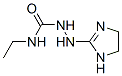 Hydrazinecarboxamide,  2-(4,5-dihydro-1H-imidazol-2-yl)-N-ethyl- 结构式