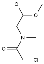 2-CHLORO-N-(2,2-DIMETHOXYETHYL)-N-METHYL ACETAMIDE 结构式