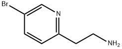 2-(5-溴吡啶-2-基)乙胺 结构式
