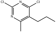 2,4-DICHLORO-6-METHYL-5-PROPYLPYRIMIDINE 结构式