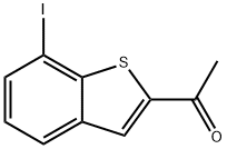 1-(7-IODO-BENZO[B]THIOPHEN-2-YL)-ETHANONE 结构式