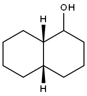 1-Naphthalenol, decahydro-, (4aS,8aS)- (9CI) 结构式