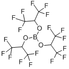 硼酸三(六氟异丙基)酯 结构式