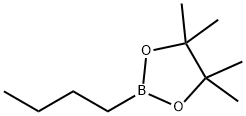 2-丁基-4,4,5,5-甲甲基-[1,3,2]二噁唑环戊硼烷 结构式
