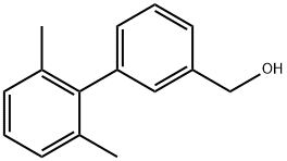 (2',6'-二甲基-[1,1'-联苯]-3-基)甲醇 结构式