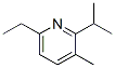 Pyridine, 6-ethyl-3-methyl-2-(1-methylethyl)- (9CI) 结构式