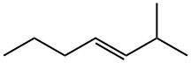 (E)-2-methylhept-3-ene  结构式