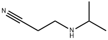 丙腈,3-((1-甲基乙基)氨基)- 结构式