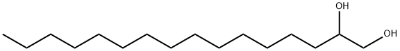 1,2-十六烷二醇 结构式